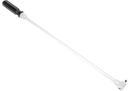 Yctze Tournevis Pilote de Carburateur Tête Coudée à 90 Degrés Outil de Réglage Universel Aluminium pour Carburateur de Moto UTV adapté Motos Multi-cylindres