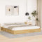 LAPOOH Massivholzbett ohne Matratze 180x200 cm Eichenholz, Bett, Bed Frame, Familienbett, Bettrahmen, Bett Gestell, Bett Rahmengestell, Schlafzimmer Bett - 3324126