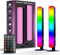 LED Light Bar RGB Lamp, Rainbow Smart Lighting Tower Starter Kit with Remote for PC, TV, Gaming Room and Copmuter Case (2Pack)