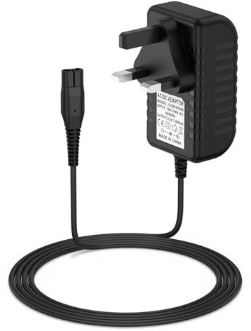 5.5V Replacement Charger for Karcher Window Vac Cleaner WV1, WV1 Plus, WV2, WV2 Plus, WV5, WV5 Premium 2nd Generation, WV60, WV70,WV75,WV60 Power Cable, Karcher Window Vacuum Plug Power Lead (Black)