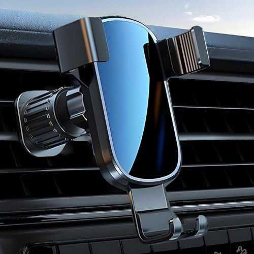 LOPAMCGH Handyhalterung Auto für BMW Z1 E30 Z3 Z3M E36 i3 i3s i3-S iX, 360° Rotation Lüftung Autotelefonhalter, Universale Phone Halterung, Schwerkraft Klemme, rutschfest & Stoßdämpfend,A Black