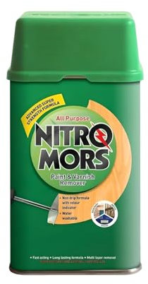 HOCHSTE® All Purpose Paint & Varnish Remover, Paint Stripper, Multi-Surface Application, Fast Acting, Strong Non-Drip Gel Formula, Safer Formulation, Easy to Use (375 ml)