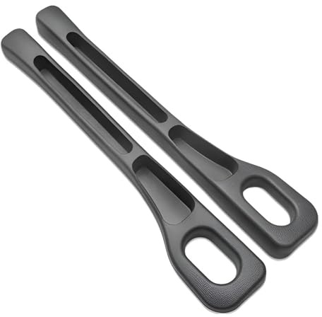 Autositz Lückenfüller, Aufbewahrungsbox für Autositze, Auto Sitzlückenfüller, Universal Car Seat Gap Filler für Auto SUV LKW (1 Paar/2 Stück), Schwarz