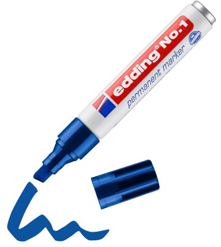 Edding No.1 Permanentmarker blau
