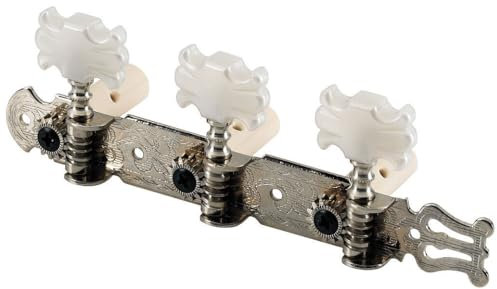 Grover 303N Mechaniken für Konzertgitarre, 3 pro Seite, Nickel