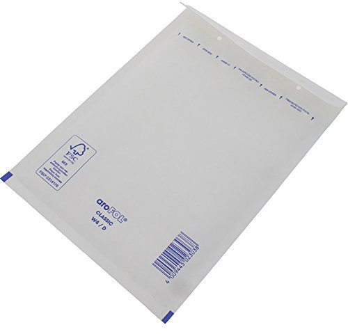 aroFOL Luftpolstertaschen Nr. 4, 180x265 mm weiß 100 Stück