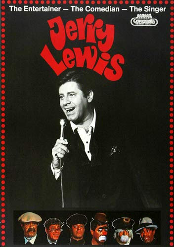 Jerry Lewis - Jerry Lewis Just Sings, 1974 » Konzertplakat/Premium Poster | Live Konzert Veranstaltung | DIN A1 «