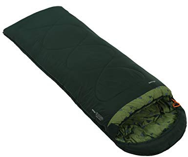 Vango Sonno Quadratischer Schlafsack, Sycamore Green, Single [Amazon Exclusive]