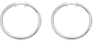 JETTE Damen-Creolen 925er Silber rhodiniert One Size, Silber 85713477
