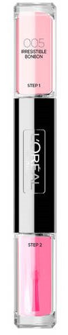 L 'Oréal Paris – Unfehlbar der Nagellack Gel Duo – 5 Irresistible Bonbon