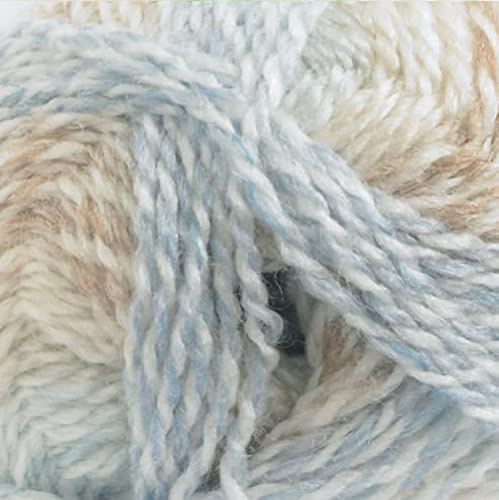James C Brett Baby Marble DK - Blues and Browns BM5