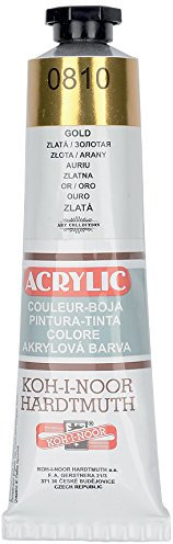 Koh-I-NOOR 016273900000 40 ml Acryl Farbe Malen – Gold