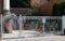 Gartentor Hoftor Tor Metall mit Pforte Tür Schmiedeeisen Monaco-GFT500/100S Verzinkt PREMIUM Einfahrtstor 500 x 100 cm mit Tür/Pforte komplett montagefertig P.-Set 100 500 cm 5m Doppelflügeltor