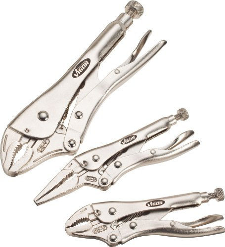 VIGOR V1808 Grip-Zangen-Satz in Rolltasche