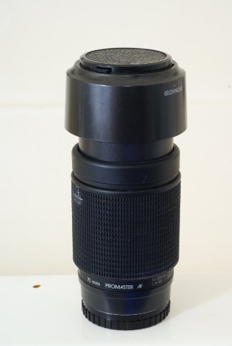 Promaster AF 70-300 mm 1:4-5.6 - Obiettivo per fotocamera Minolta Maxxum/ Sony Alpha A-mount SLR/DSLR/SLT