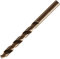 wolfcraft Broca para metal HSS con cobalto rectificada, Ø 6 mm I 7456010 I Para taladrar materiales especialmente duros y resistentes