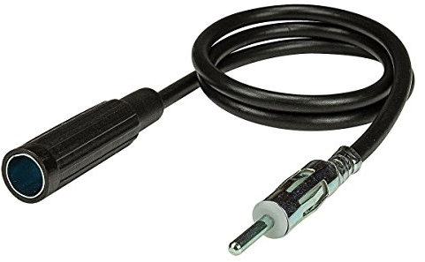 tomzz Audio 1600-000 Cavo di prolunga per antenna auto 0.5m DIN maschio a DIN femmina di accoppiamento dell'antenna