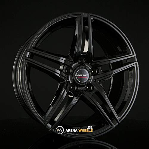 Borbet XRT black glossy 8x18 ET30 5.00x120 Hub Bore 72.50 mm - Alu felgen