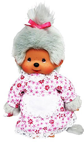 Kiki - Monchhichi - Girl comme Grand-mère - Aïeule 20cm Poupée