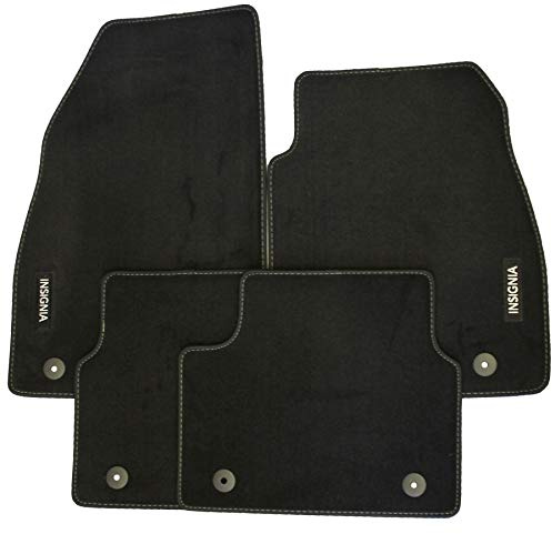 Genuine Vauxhall Insignia A Carpet Footwell Mats Tailored Fitted Black Set of 4 Official Vauxhall Insignia A 2014 - 2017 (All Models) Velour Mats