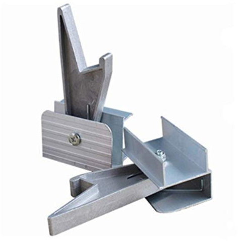 Aluminum Extension Ladder Locks, Replacement Rung Lock Kit, Aluminum Extension Ladder Parts, Ladder Accessories (Silver)