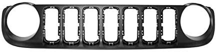 Griglia radiatore superiore nera, compatibilIe con JEEP RENEGADE dal 01/2014 al 04/2018