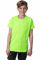 Mivaro Jungen Sport Shirt Trikot Funktionsshirt Laufshirt Fußball Training Tshirt, Größe:158/164, Farbe:Neongrün