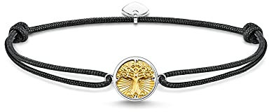 Thomas Sabo Sabo Unisex Armband Little Secret Tree of Love Gold 925er Sterlingsilber mit 750er Gelbgold-Vergoldung, Gr. 16cm-27cm, LS134-848-7-L22V