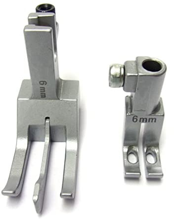 Doppelnadelfüße mit Mittelführung für Durkopp Adler 69 267 269 Nähmaschine (Nadelstärke: 8 mm)