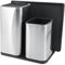Beowanzk Bloc Couteaux Vide,Porte Couteau Universel Ustensiles Cuisine Professionnel,Inox Support Range Couteaux,Rangement Couteau Porte-Couteaux