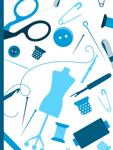Nähprojekte Nähplaner: Stoffverbrauch,Näharbeiten, Maschineneinstellungen und Schnittmuster besser organisieren und Ordnung in das kreative Nähzimmer ... an der Nähmaschine geeignet Nähzubehör Design
