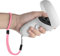 Verbesserte Ersatz-Handgelenkbänder für Oculus Quest 2 Gen Controller, gekennzeichnet L und R, rose
