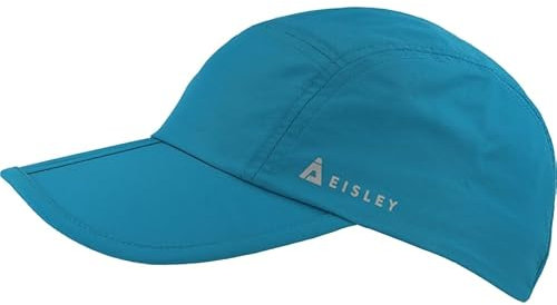 Eisley Unisex Gobi Cap mit UPF50+ / atmungsaktiv & schnell trocknend/faltbares Schild/Klettverschluss, Fjord, M