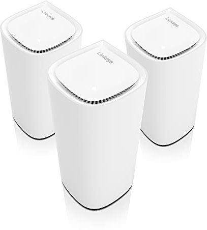 Linksys Velop Pro 6E Système Mesh True Tri‑Band WiFi 6E MX6203-KE Noir
