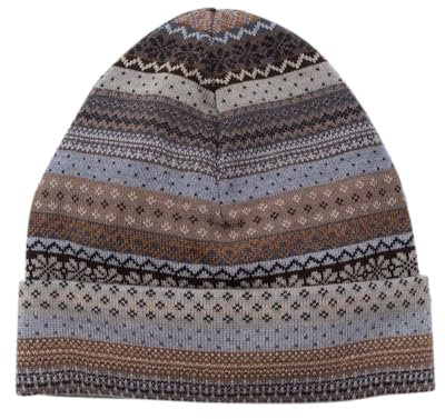 Invero, Merino Mütze Sissi, 100% Wolle (Beige)