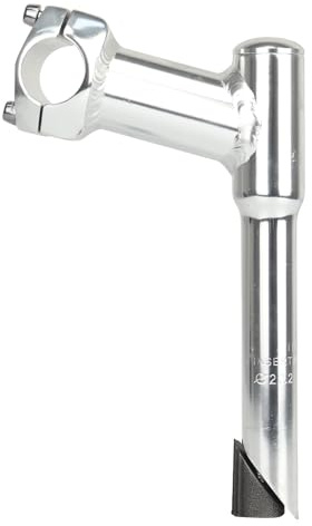 WEEROCK Bike Stem 25.4 * 22.2mm(1 * 0.87 Inch) Aluminum Alloy Gooseneck Shape Length 160mm(6.3 Inch) Bicycle Stem