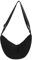 Corlidea Banana Bag Waist Pack, Schwarz, Samt, gerippt, Bauchtasche, Reisetasche mit verstellbarem Riemen für Damen, Schwarz, One size