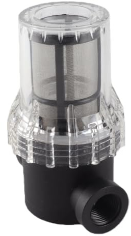 KIMISS Home Brewing 150 Micron Inline Beer Filter System, 80 Mesh Stainless Steel Strainer Wine and Beer Filtering Equipment