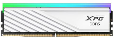 ADATA XPG Lancer Blade RGB | 16GB | DDR5 | NVME | Velocidad de hasta 6400MHz | Garantía de por Vida (AX5U6400C3216G-SLABRWH)