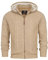 Indicode Herren INRandolph Strickjacke mit Kapuze und Reißverschluss | Cardigan Feinstrickjacke für Männer Cornstalk, XL