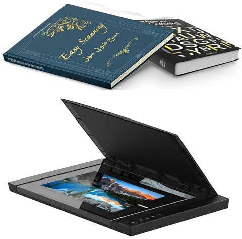Escáner De Cama Plana VF3240, Escáner A3 Plano para Gráficos Y Documentos, 2400x2400 dpi/OCR Reconocimiento/Cultivo Automático, para Escuelas O Oficinas Pequeñas