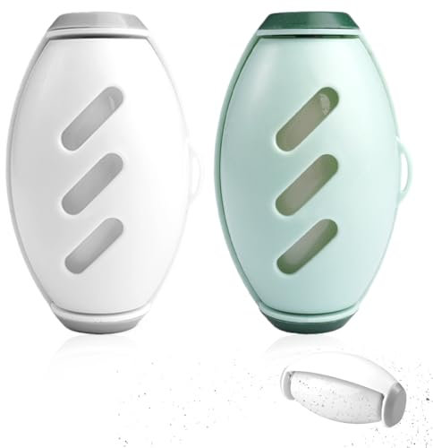 2 Pezzi Lavabile Riutilizzabile Rullo Spazzola 10,1 cm X 6,5 cm X 6,5 cm, Lavabile Rullo Portatile con Copertura Antipolvere, Reusable Lint Rollerrullo per Rimuovere Vestiti, Capelli e Polvere