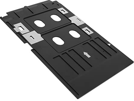 HOMSFOU PVC Karten Drucker Tray Wiederverwendbar Robustes Material Praktische Kartendruck Tray Kompatibel Für Ausweis Id-kartendruck Zuhause Und Büro