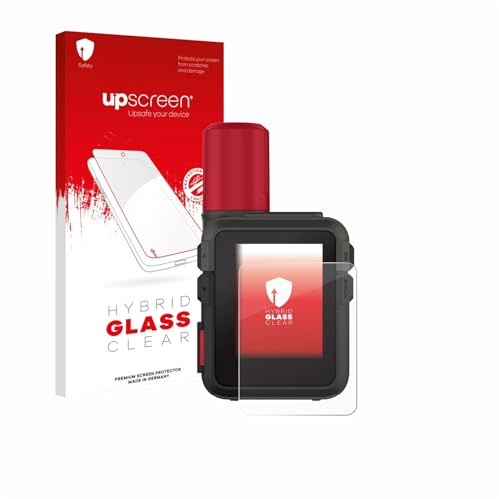 upscreen Schutzglas für Garmin inReach Mini 3 Plus | Transparenter Displayschutz Made in Germany Klare 9H Schutzfolie Glas-Folie Montage-Set Anti-Fingerprint