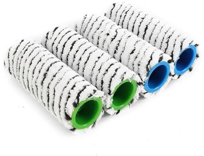 Brosse À Rouleaux En Pierre Sans Fil, Compatible Avec Karcher FC3/FC7, For Sols Durs Robustes, Accessoires 150x60MM