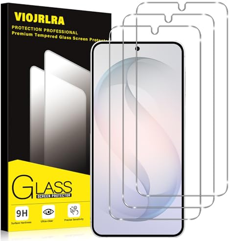 Viojrlra Verre Trempé [3 Pièces] Pour Samsung Galaxy S26, Dureté 9H Film Protection écran, Ultra Résistant Vitre Protecteur, Clarté HD, sans Bulles, Anti-Rayures