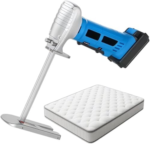 Foam Cutting Reciprocating Saw, Electric Sponge Cutter for Styrofoam, Rubber, Foam Board, with Cutting Knife Blades, 6 inch