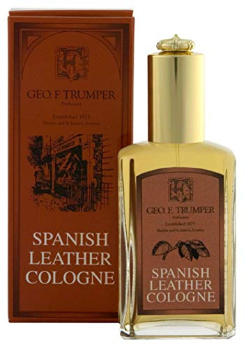Geo F.Trumper Spanish Leather Cologne Glass Atomiser Bottle 50ml