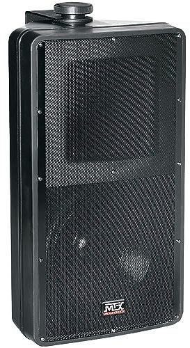 MTX Audio AW82B 20,3 cm (8 Zoll) 2-Wege Allwetter-Lautsprecher (schwarz)