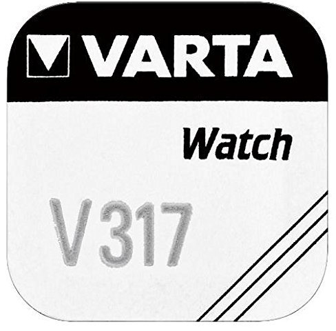 Varta Knopfzelle Silberoxid - Uhrenbatterien 1 Stück Blister - (V317/SR62)